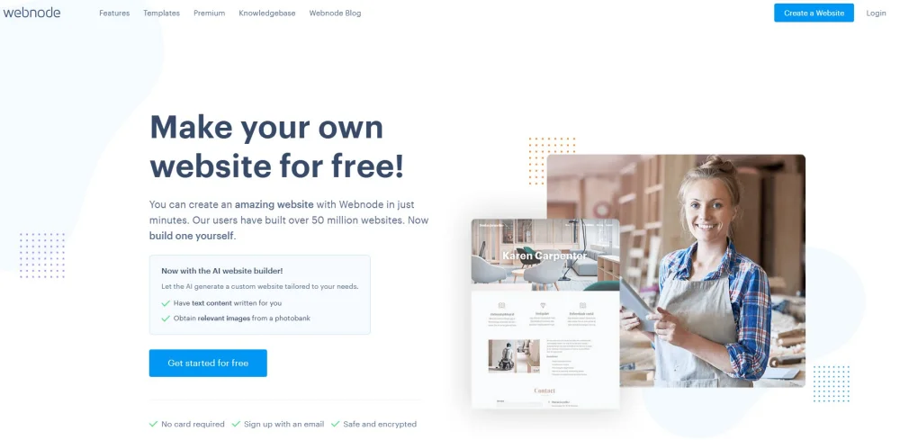 Webnode Website Maker